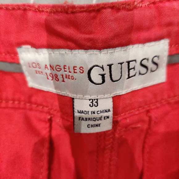 Guess Red/Pink Shirts - Picture 2 of 3